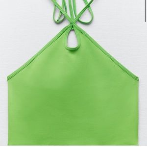 Zara Green Top (M)